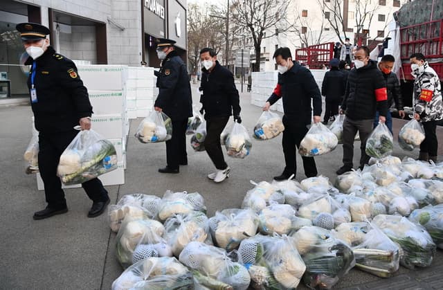 西安开启“送菜”模式 保障群众生活所需