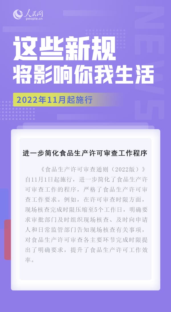 11月，这些新规将影响你我生活