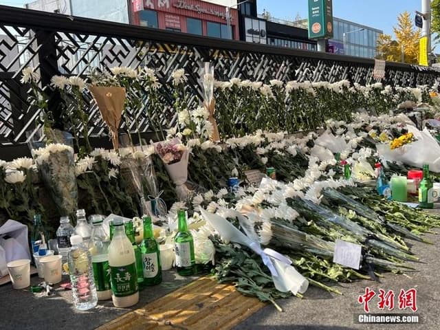 韩踩踏事故发生地旁酒店涉嫌非法扩建 负责人被立案调查