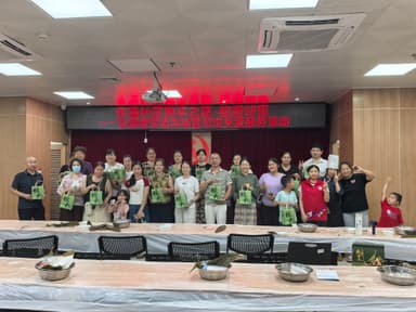 广东省深圳市宝安区步涌社区：“携手志愿・粽暖邻里” 志愿者交流共建暨邻里关爱服务活动