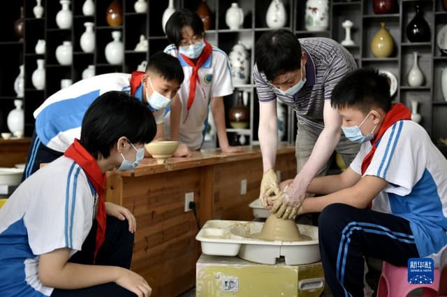 河北临城：走进邢窑博物馆 感受千年邢白瓷