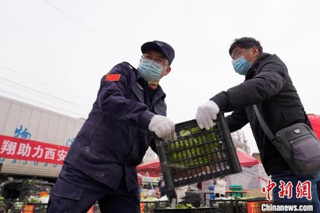 山西临汾捐赠30余吨蔬菜驰援陕西西安