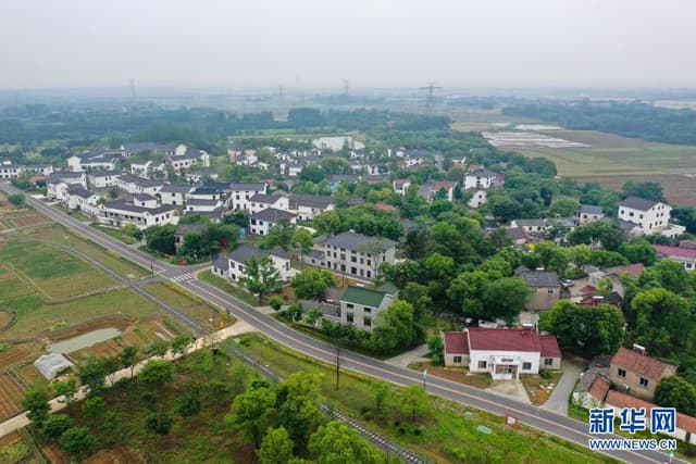 江苏溧阳：昔日“空心村” 今日“打卡地”