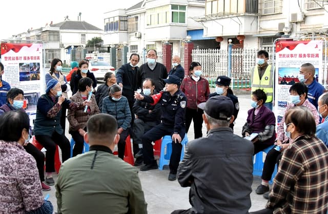 安徽当涂：警民恳谈会架起连心桥