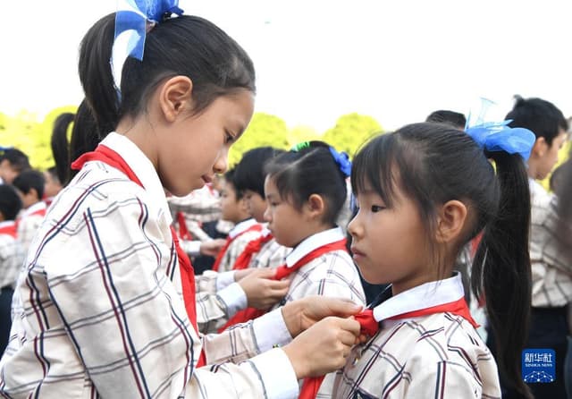 今天，我们入队了——中国少年先锋队建队73周年纪念日