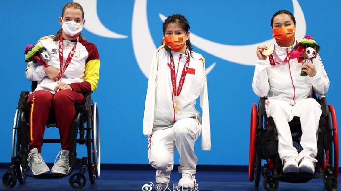 金牌数破80，中国残奥代表团金牌数、奖牌数均位列第一